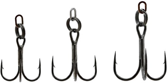 Rigged Seatrout Treble Hooks van Merkloos