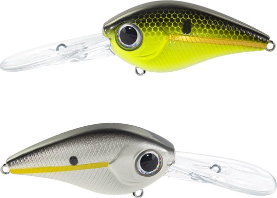 River7 Doppelganger Two Tone Crankbait Yellow Believer 6cm Yellow Believer