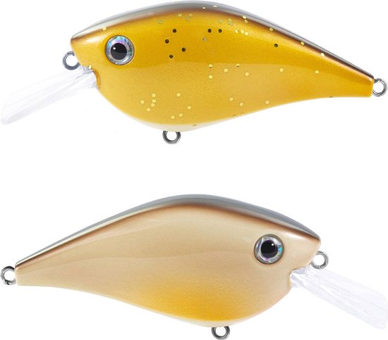 River7 The Dude Two Tone Crankbait | 6.5cm | 15g Brown Olive 6.5cm van River7