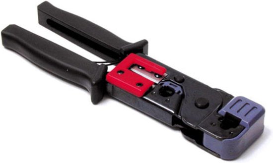 RJ45 R11 Crimping Tool with Stripping Tool - High-Quality Network Cable Tool van Merkloos