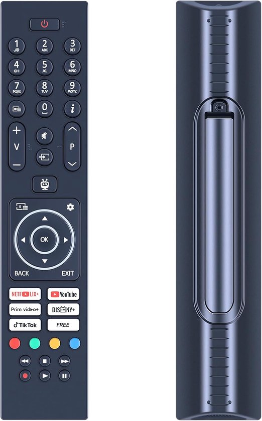 RM-C3616 Replacement Remote Control Compatible with JVC Smart TV LT-32VH7555 LT-24VH5455 LT-40VF5355 LT-43VF5355 - ShopVlot