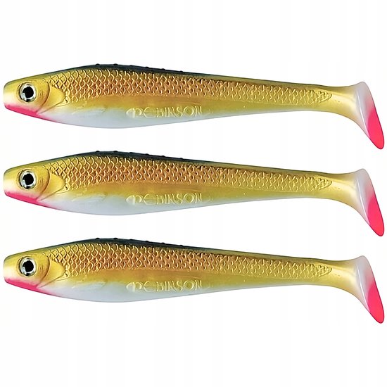Robinson Longinus Goud 12cm 15g Kunstaas Set 3 stuks - Snoek van Merkloos