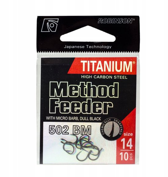 Robinson Method Feeder Haken 503BN Maat 6 - 10 Stuks van Robinson
