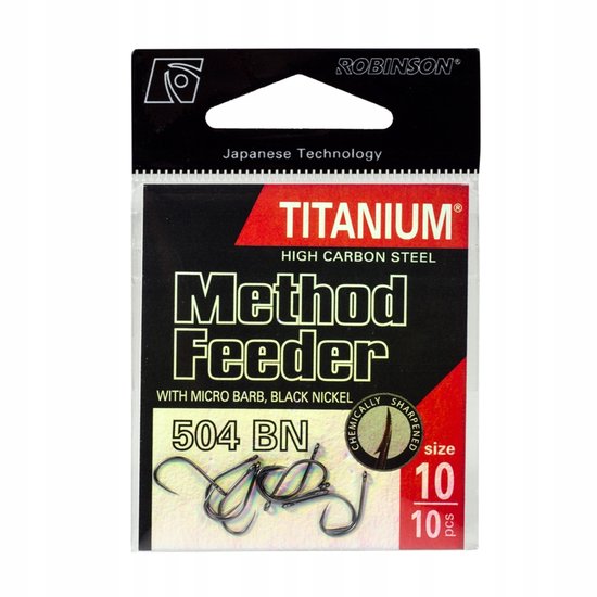 Robinson Method Feederhaak 504BN Maat 14 - 10 stuks