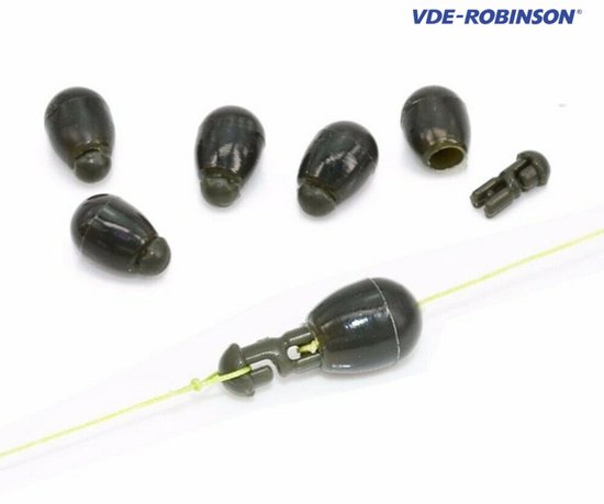 Robinson Quick Change Connectoren 9mm - 6 Stuks
