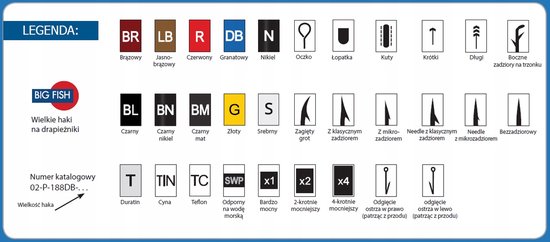 Robinson Titanium Crystal Haken Maat 10 - 10 Stuks van Robinson