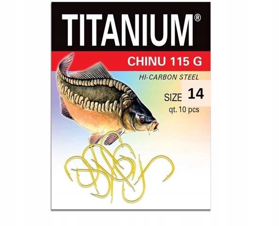 Robinson Titanium SODE/105 G Haaknr. 14 - 10 stuks