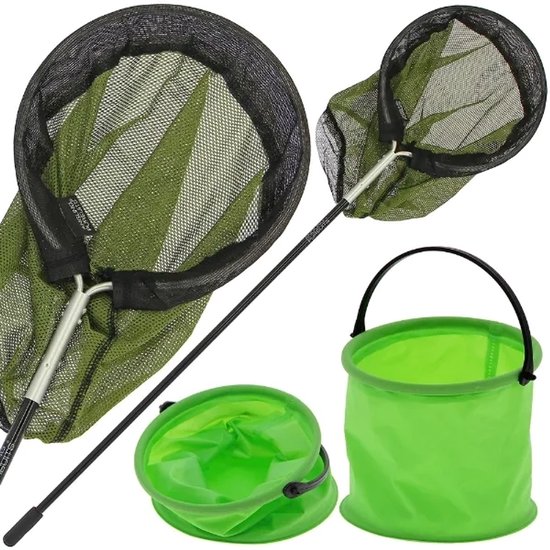 Rockpool Combo - 25cm Net met 90cm Fiberglas Handel van RidgeMonkey