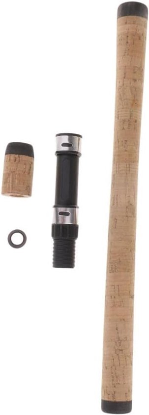 Rod Handle met kurken reel seat voor DIY hengelconstructie en reparatie, ideaal voor vissers van Merkloos