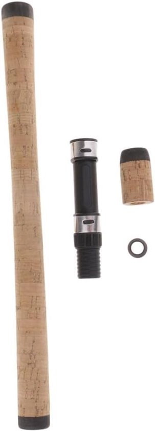 Rod Handle met Reel Seat van Kurk voor DIY Hengelconstructie en Reparatie - Perfect voor Vissers en Hobbyisten
