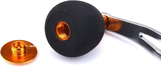 Rod mill handvat van aluminiumlegering, vervangende onderdelen voor baitcasting, sterke en duurzame reel power handle van Merkloos