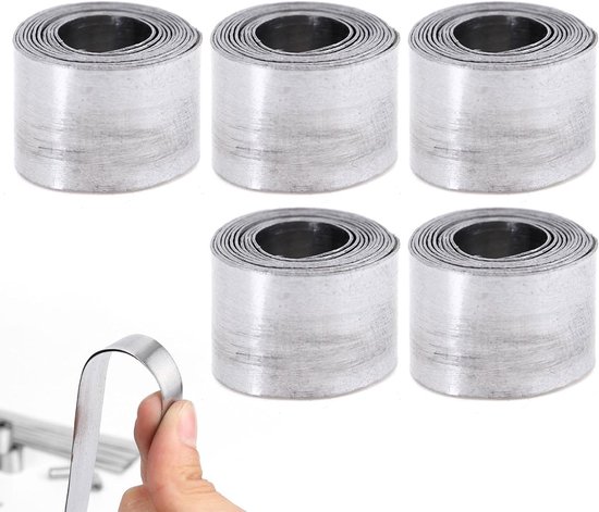 Rol van 5 Stukken 0.6mm Zacht Loodfolie voor Vissen, Viss weights, Lood Accessoires en Vissen Benodigdheden van Merkloos