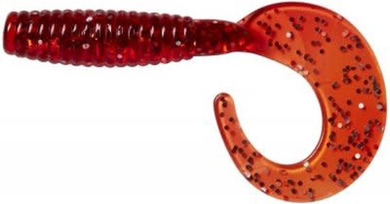 Ron Thompson Grup Curl Tail 5.5cm Olive/Red 5.5cm van Ron Thompson