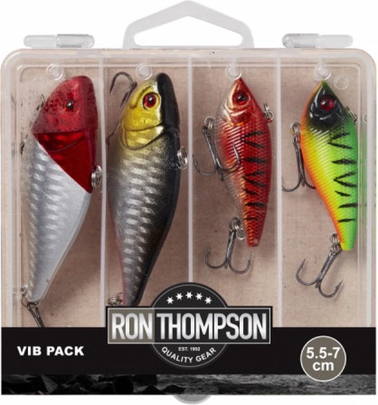 Ron Thompson VIB Pack 5.5-7cm Inclusief Box (4 pcs) van Merkloos