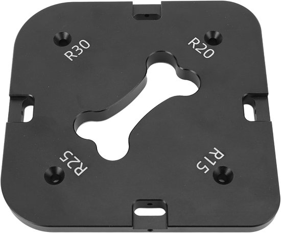 Ronde Hoek Radius Sjabloon Router Tafel Mal R15 R20 R25 R30, Fotolijst Boog Snijden