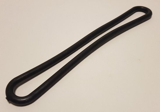 Ronde Spanring / Elastiek Rubber Ø 8 x 400mm - Per 25 stuk