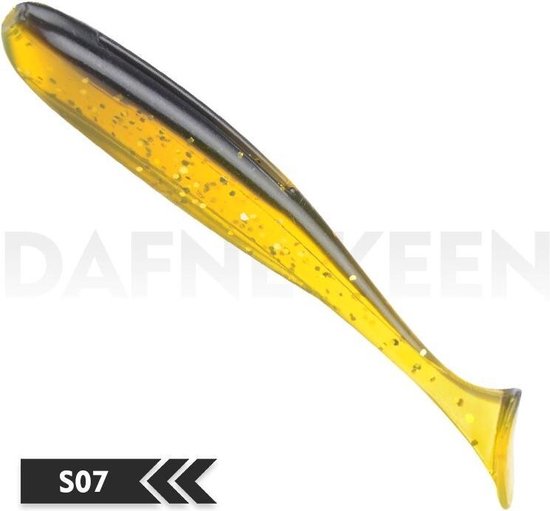 Roofvis Meredith Easy Shiner Vissen 6cm 20pcs Zwart Beige.Hengelsport van Meredith