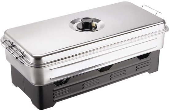 Rookoven - Cormoran - Supersmoker XL - 50x26x12cm - 3 branders - Tafel Rookoven van Cormoran