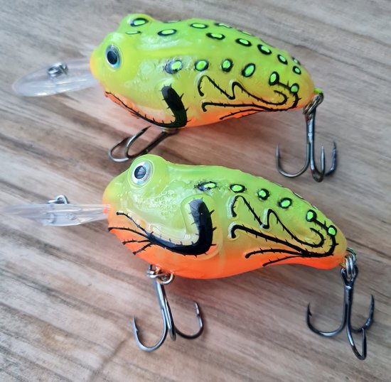 Rospo outdoor - kikker plug met ratel - kunstaas roofvis 2 stuks van Rospo