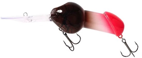 Rospo outdoor - Penis plug Crankbait - Roofvis- 14 cm- 27 gram met 2 dreggen. van Merkloos