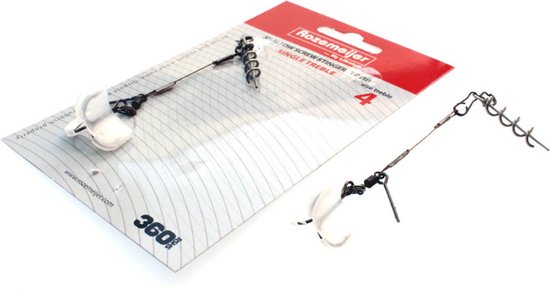 Rozemeijer - 2 x Shallow Screw Stinger 10 cm - Enkele dreg #4 van Rozemeijer