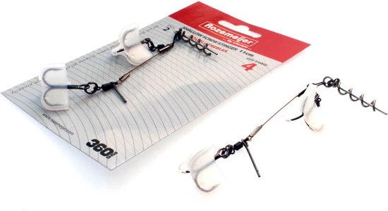 Rozemeijer - 2 x Shallow Screw Stinger 11 cm - Dubbele dreggen #4 van Rozemeijer