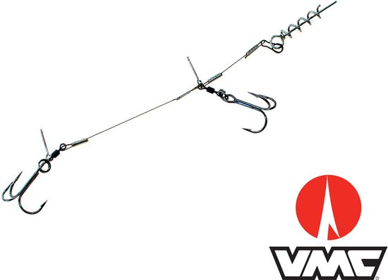 Rozemeijer - 2 x Shallow Screw Stinger set 18 cm - Dubbele dreggen #2 van Merkloos