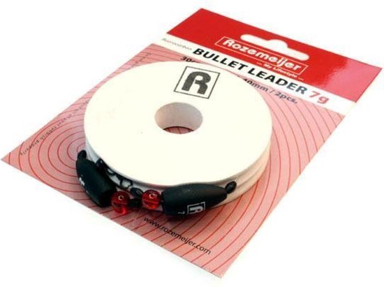 Rozemeijer Bullet Leader 30cm - 20lb - 0,40mm (2 pcs) - Maat : 10g van Rozemeijer