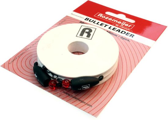 Rozemeijer Bullet Leader 30cm - 20lb - 0,40mm (2 pcs) - Maat : 7g van Rozemeijer