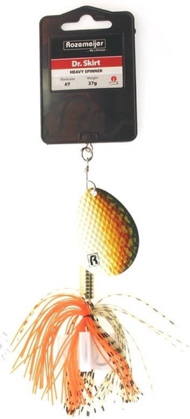 Rozemeijer Dr Skirt Heavy Spinner Bladesize 7 - 27g - Size 2/0 - Kleur : SHP van Rozemeijer