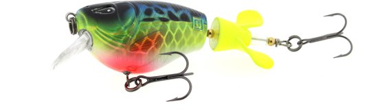 Rozemeijer Fat Dizzy 9cm - 23g - haak 4 - Kleur : SBG van Rozemeijer