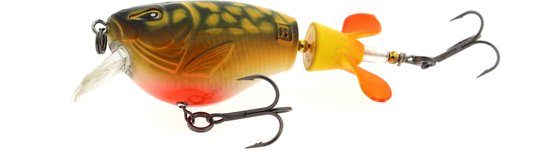 Rozemeijer Fat Dizzy 9cm - 23g - haak 4 - Kleur : SHP van Rozemeijer