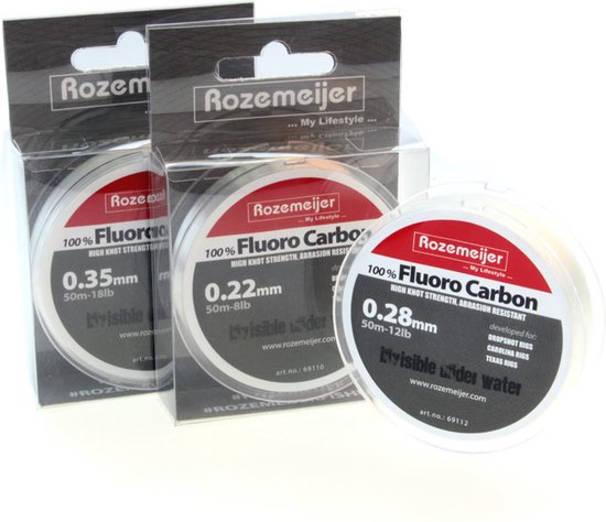 Rozemeijer Fluoro Carbon (50m) - Maat : 0.22mm - 8lb van Rozemeijer