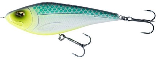 Rozemeijer Pike Glide 12 cm Yellow Cheek van Merkloos