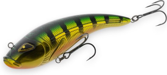 Rozemeijer Tybrid Chrome Perch haakmaat 2/0 BKK 81gr 15cm van Rozemeijer