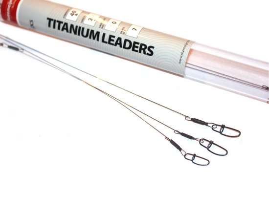 Rozemeijer USA Titanium Leaders 75lb 30cm van Rozemeijer