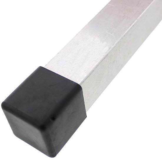 ® - rubber caps/stopper for table and chair legs - square - 19 mm (3/4") 16 Stück van Merkloos