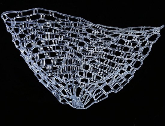 Rubber Vliegvissen Schepnet - Duidelijk Snag Proof Mesh Bag Vervanging van SF
