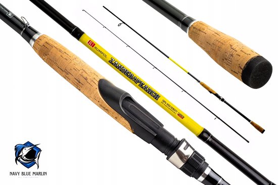 Rumpol Snoekbaars & Perzik Spinhengel 2,40m 10-35g - Hoge kwaliteit