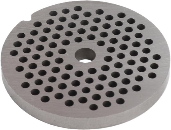 RVS Vervangingsschijf voor Vleesmolen - Snijschijf met 3mm Gaten voor Keukenaccessoires en Mixers