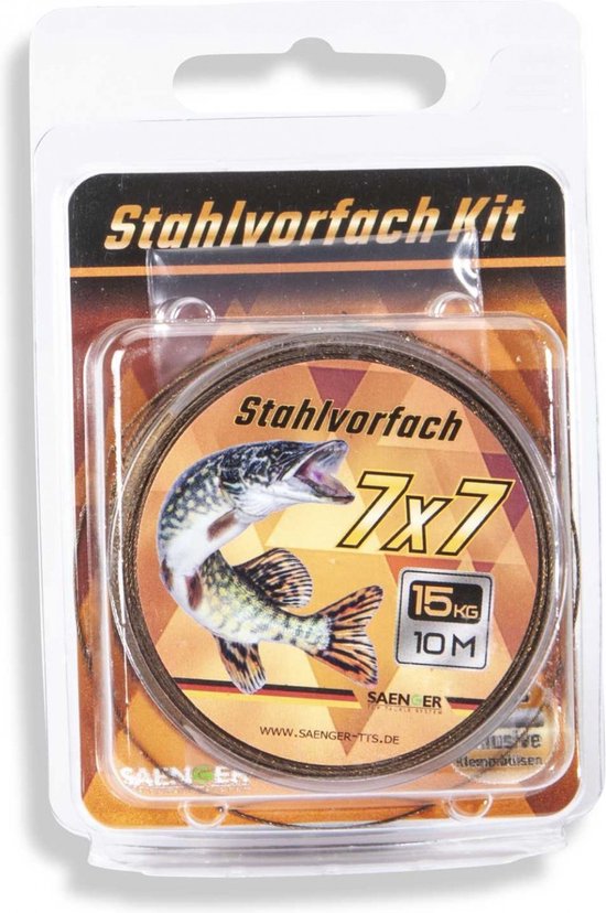 Saenger 7x7 Staaldraad Kit | 10m Beige 6kg van Saenger