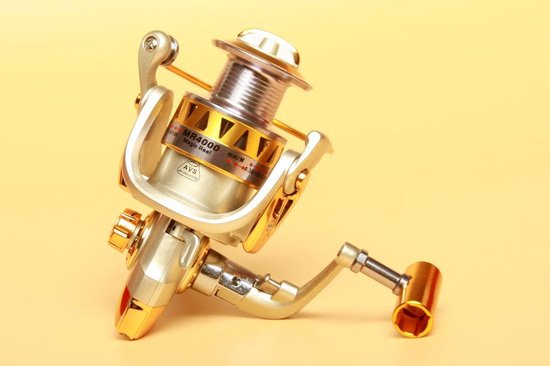Saigao Werpmolen MR4000 - Molen - Karpermolen - Vismolen - Fishing reel - Hengelsport - Roofvis - Slip voorop - Kogellagers 12+1 - Gear-ratio 5.1:1 van Merkloos