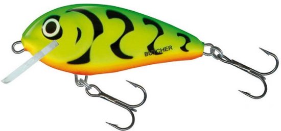 Salmo Butcher 5cm Floating Green Tiger van Salmo