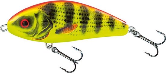 Salmo Fatso - 10 cm - bright perch - zinkend van Salmo