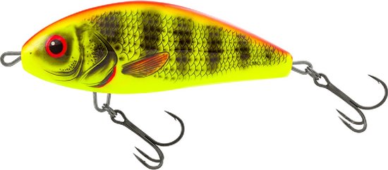 Salmo Fatso - 12 cm - bright perch - sinking van Salmo