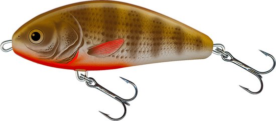 Salmo Fatso 14 Sinking Bruin 14cm van Salmo