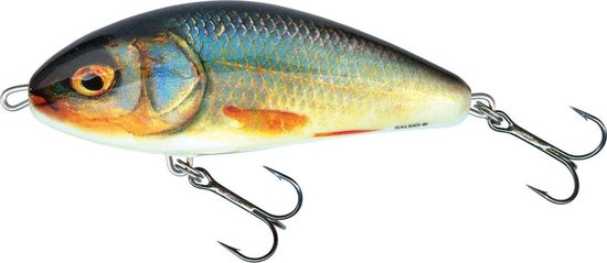 Salmo Fatso Floating - Jerkbait - Real Roach - 10cm - Roach van Salmo
