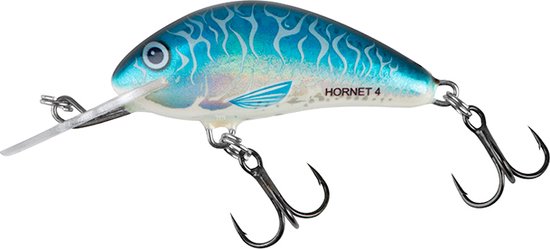 Salmo Floating Hornet 4cm - 3g (diepte: 1.5-3.1m) - Soort : Holographic Super Bleak van Salmo