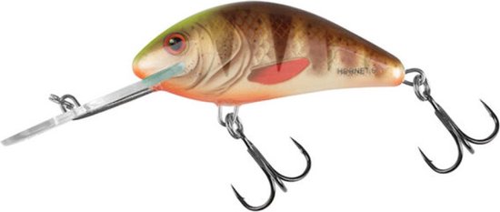 Salmo Floating Hornet 6cm - 10g (diepte 2-5.6m) - Soort : Spotted Brown Perch van Salmo