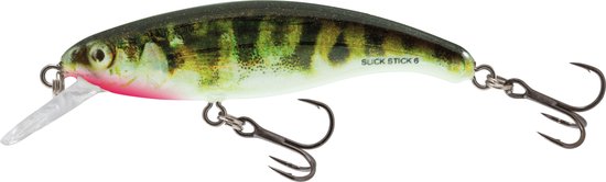 Salmo Floating Slick Stick 6cm - 4.5gr (diepte: 0.5-1m) - Kleur : Holographic Stickleback van Salmo